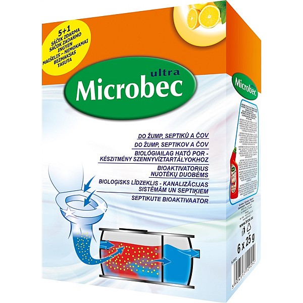 MICROBEC ULTRA 5 X 25G + 1 SACHETTE FREE