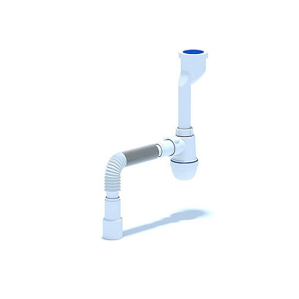 SIPHON URINAL U1016 FLEXI PIPE 32X40/50