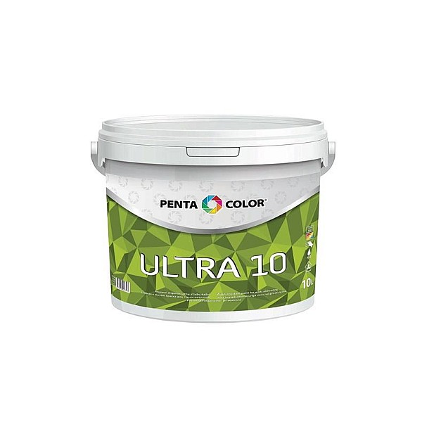 EMUL PAINT PENTACOLOR ULTRA 10 WHITE 10L