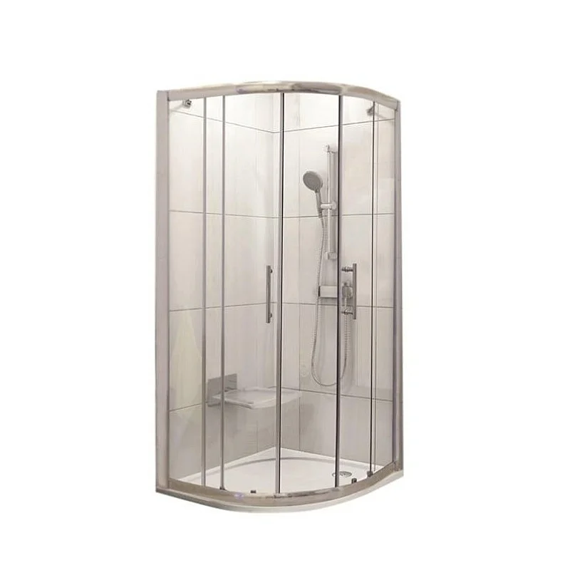 Duškabīne XP2CP4-90 R500 SATĪNA+transpar (RAVAK)