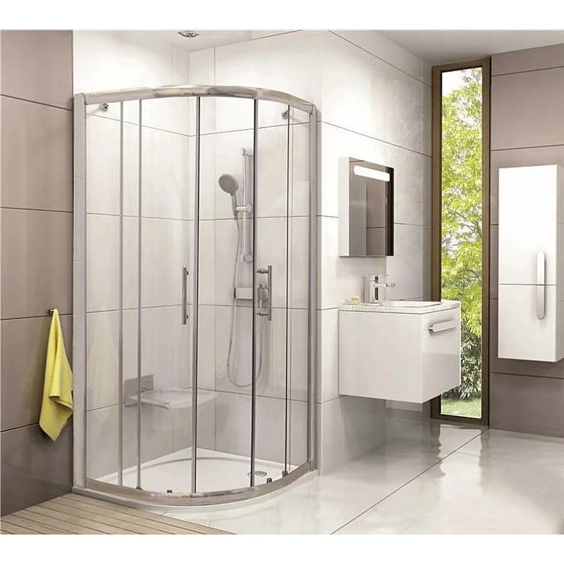 Duškabīne XP2CP4-90 R500 SATĪNA+transpar (RAVAK)