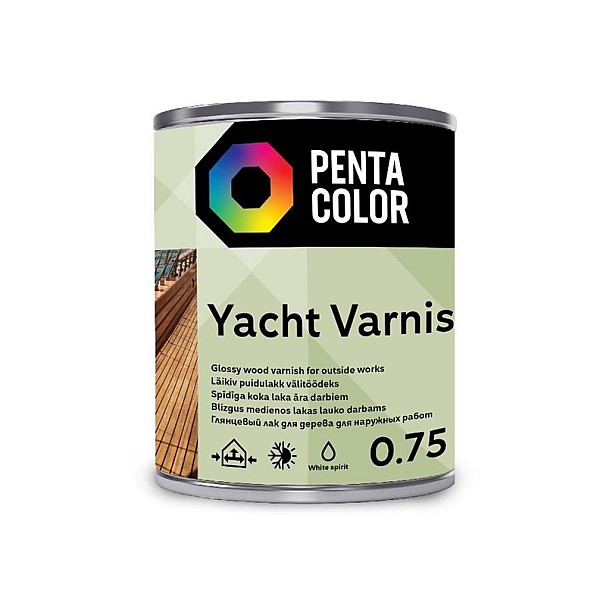 Laka Pentacolor Yacht spīdīga 0.75l