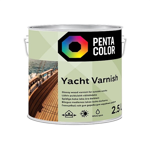 VARNISH PENTACOLOR YACHT GLOSS 2.5L