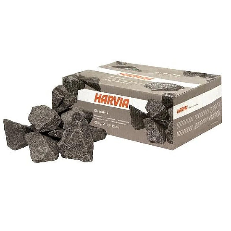 Saunas akmeņi HARVIA 20KG. 15CM lielie