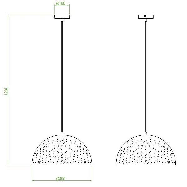 LAMPA GRIESTU P16051A-D40 60W E27