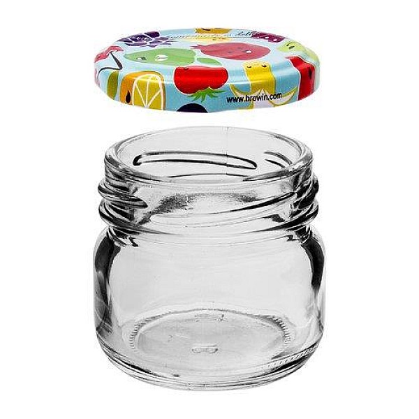 SCREWING JAR SET WITH LID 30ML 10PSC