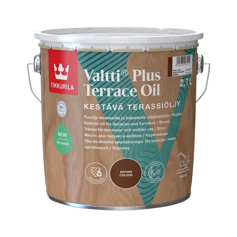 VALTTI PLUS TERRACE OIL 2.7L BROWN