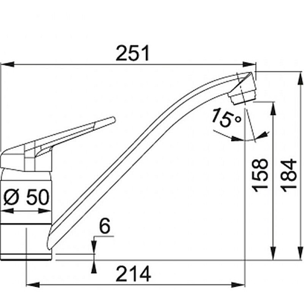 KITCHEN TAP NOVARA-PLUS 115.0470.654BEIG