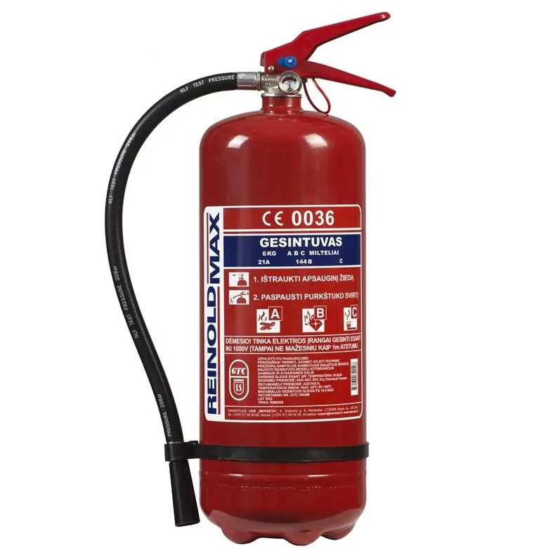 UGUNSDZĒSĪBAS APARĀTS 6KG LT REINOLDMAX (REINOLD MAX)