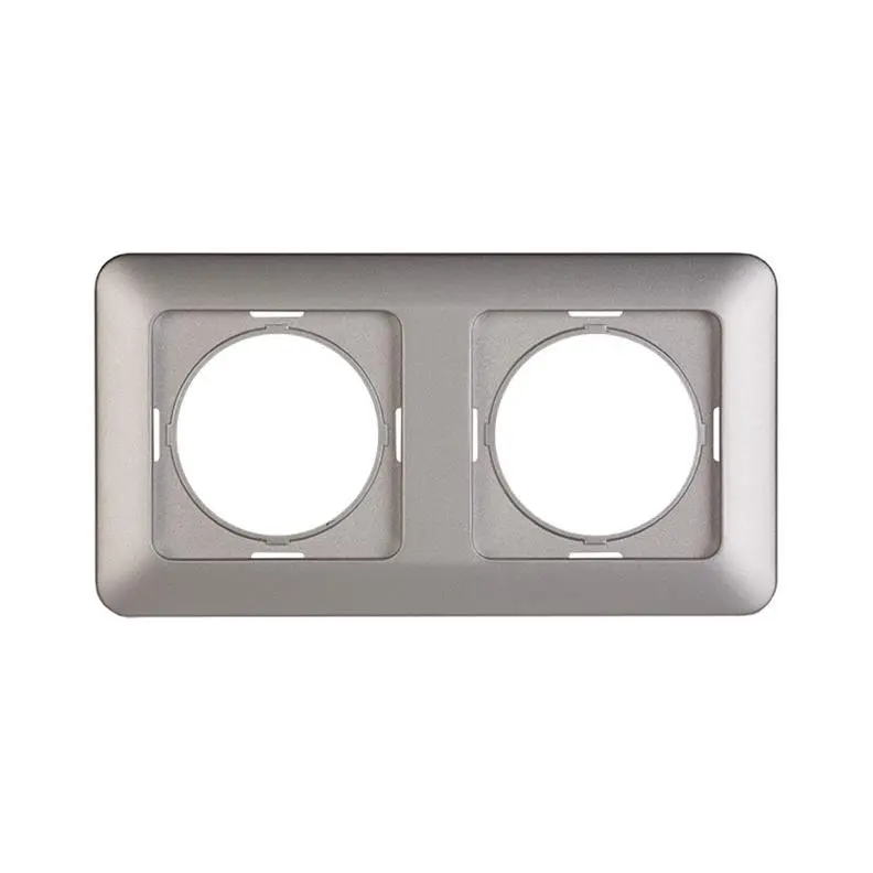 Dvivietis rėmelis VILMA SL250. metalo spalvos Dvivietis rėmelis VILMA SL250. metalo spalvos