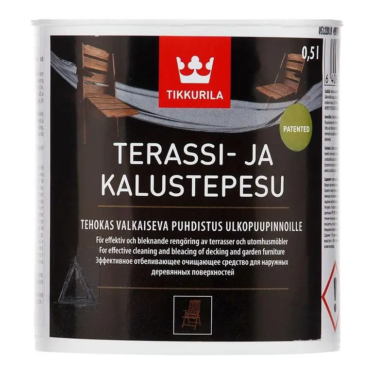 TERRASSI-JA KALUSTEPESU 0.5L TERRASSI-JA KALUSTEPESU 0.5L