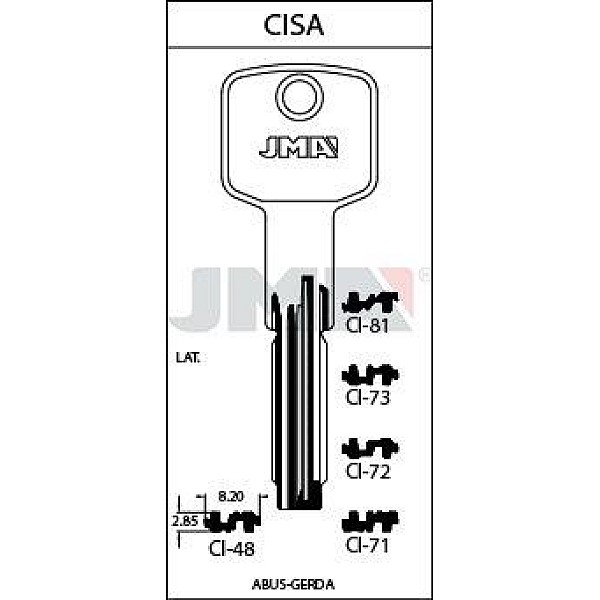 BLANK KEYS CI-48