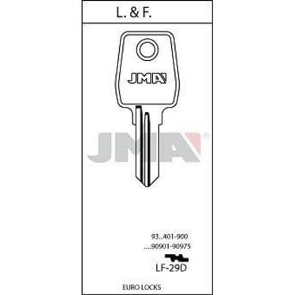 BLANK KEY LF-29D