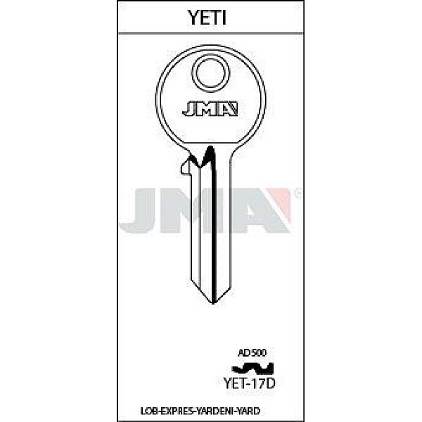 BLANK KEY YET-17D