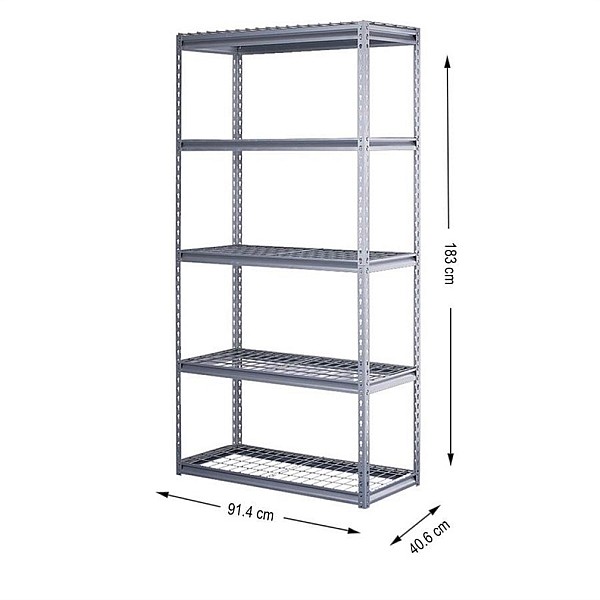 STORAGE SHELF 183X91X40CM 150KG