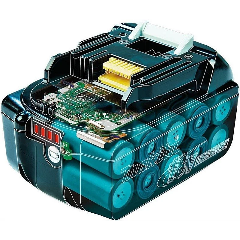 Akumuliatorius Makita 197280-8. 18 V. Li-ion. 5 Ah Akumuliatorius Makita 197280-8. 18 V. Li-ion. 5 Ah