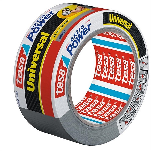 DUCT TAPE EXTRA POWE 25MX50MM GREY 56388