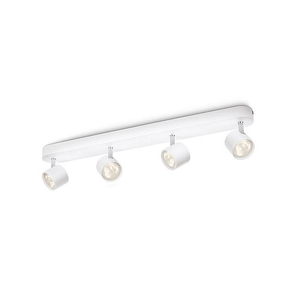 Kryptinis šviestuvas PHILIPS STAR 562443116. 4 × 4.5 W. LED