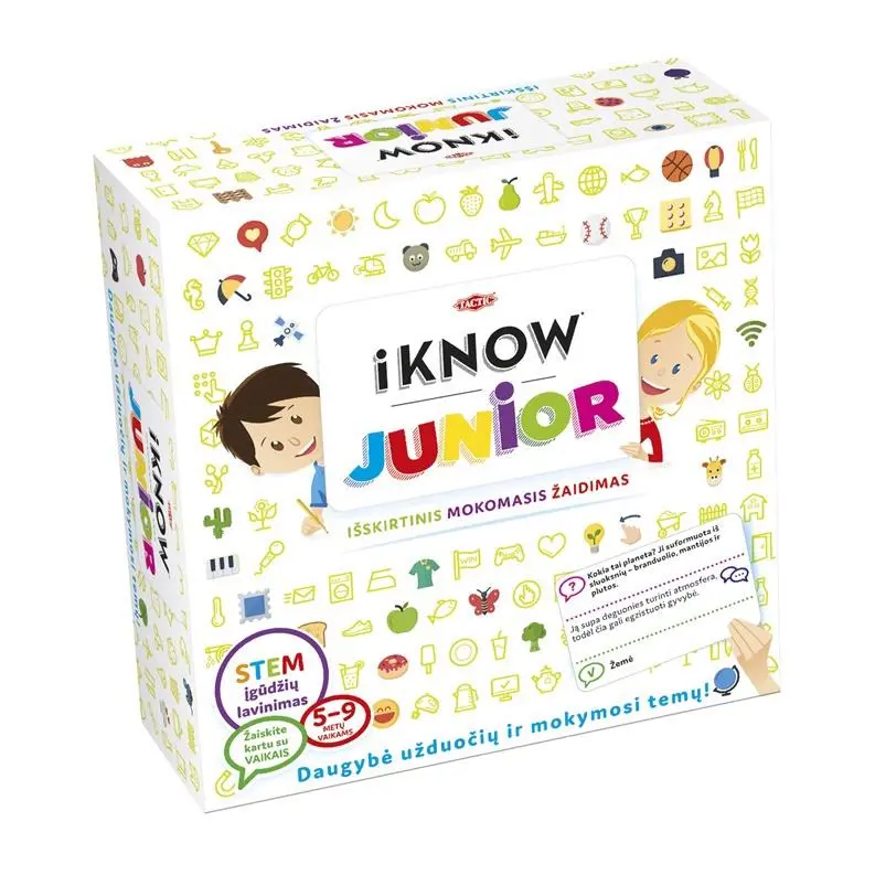 BOARD GAME IKNOW JUNIOR (LT)