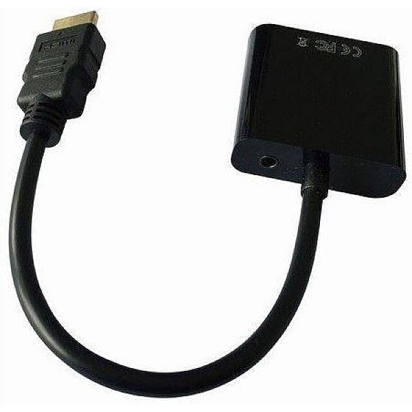 Adapteris GEMBIRD HDMI M. VGA F. juodas  A-HDMI-VGA-03