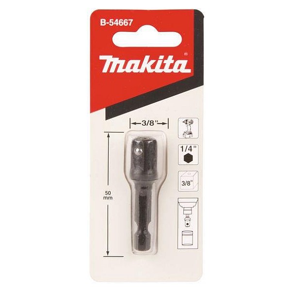 Atsuktuvo adapteris Makita B-54667. 1/4 - 3/8