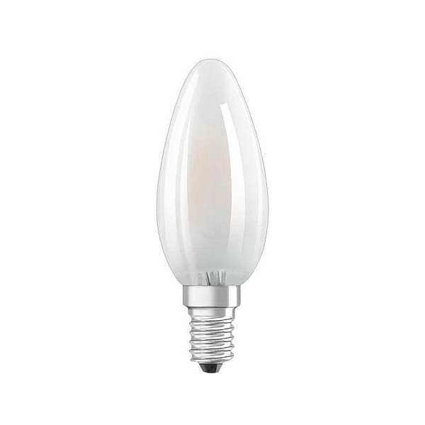 SPULDZE LED GLASS B40 4W E14 WW FR ND 3V