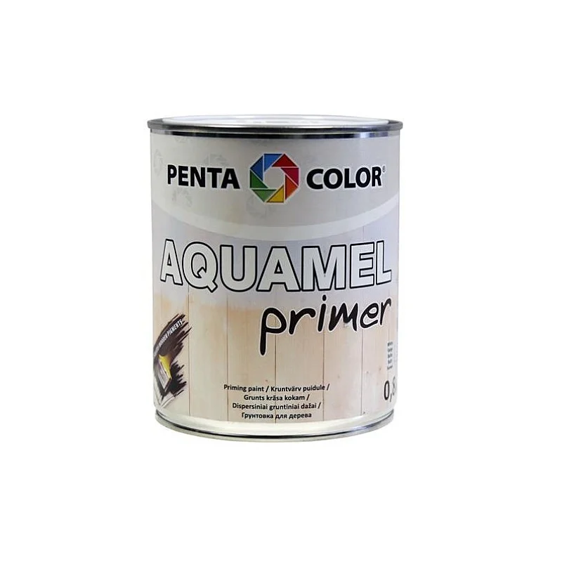 Gruntiniai dažai Pentacolor Aquamel Primer. balti. 0.8 kg