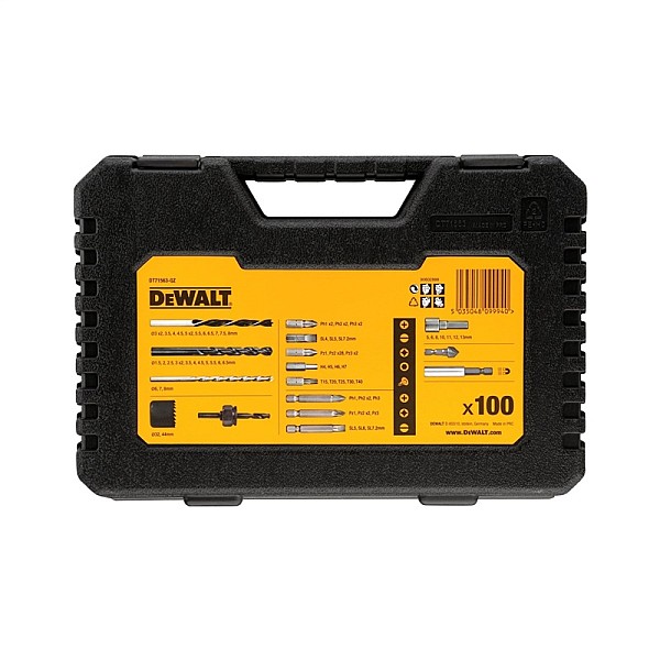 UZGAĻU KOMPLEKTS 100 IZMĒRI DT71563-QZ (DEWALT)