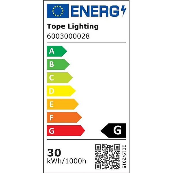 Įmontuojamas šviestuvas Tope Split. 30W. 4000°K. LED. baltas