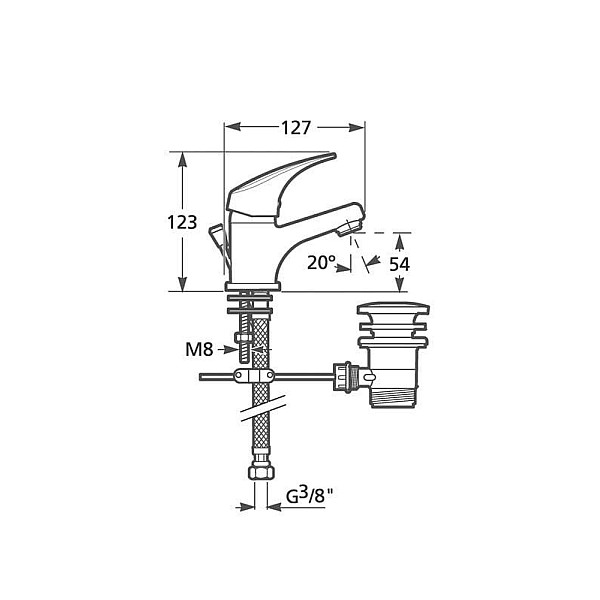 IZLIETNES JAUCĒJKRĀNS TALAS H3111N100411 (JIKA)