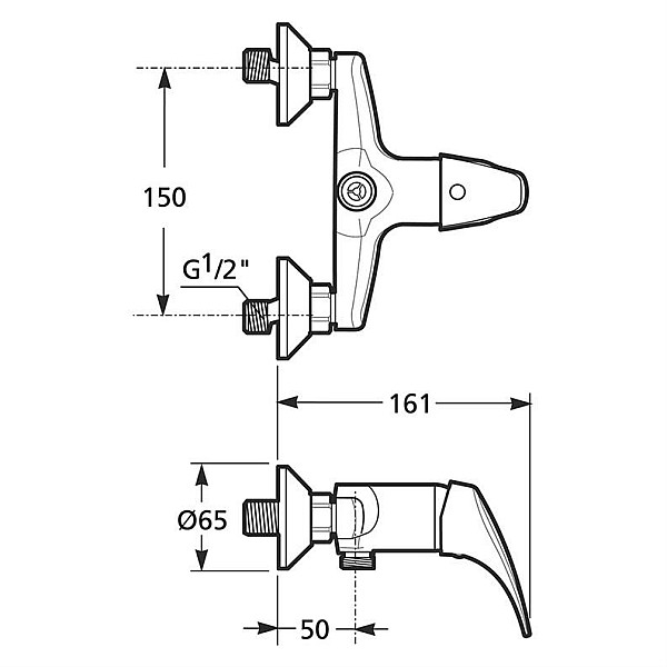 SHOWER FAUCET TALAS H3311N70044001