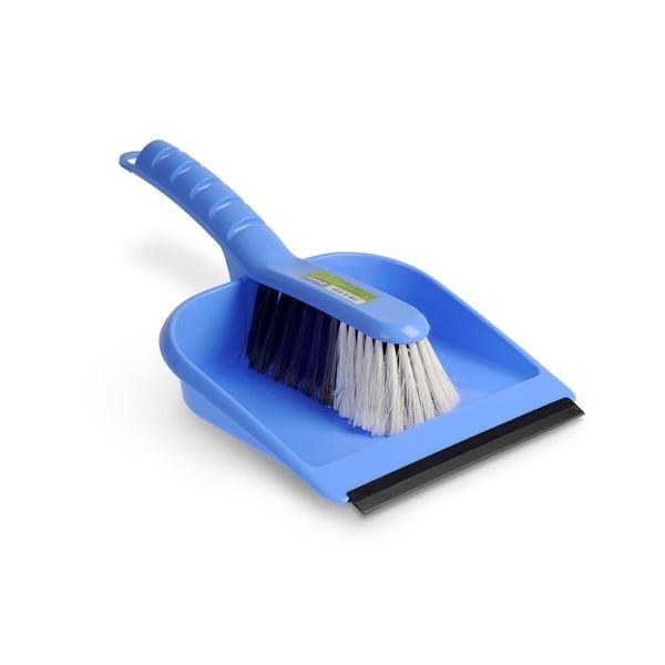 SPONTEX DUSTPAN WITH BRUSH. (1 PCS)