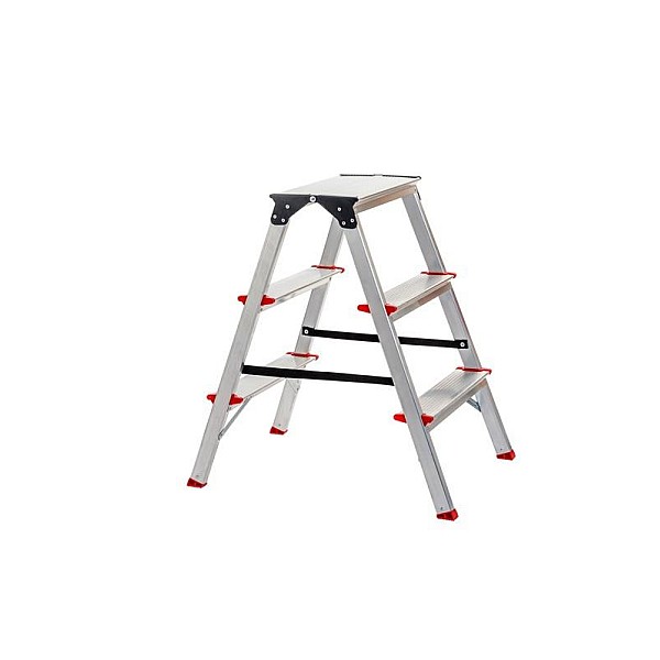 FOLDING STEP LADDER 3-STEPS ALUM