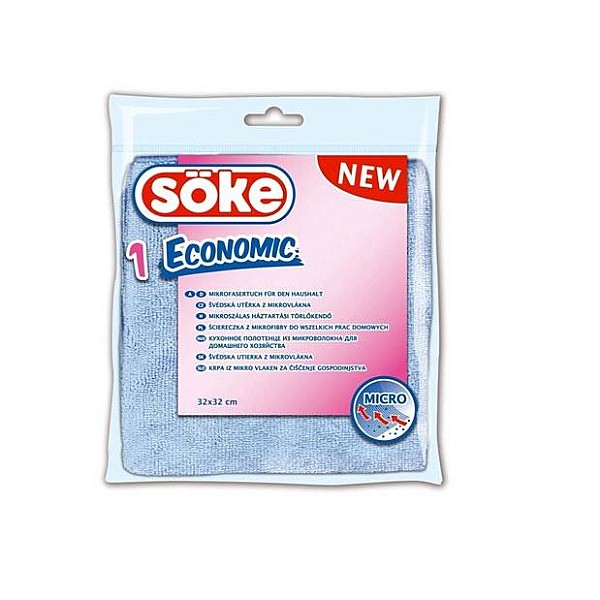 SÖKE ECONOMIC MICROFIBRE CLOTH. 1 PCS