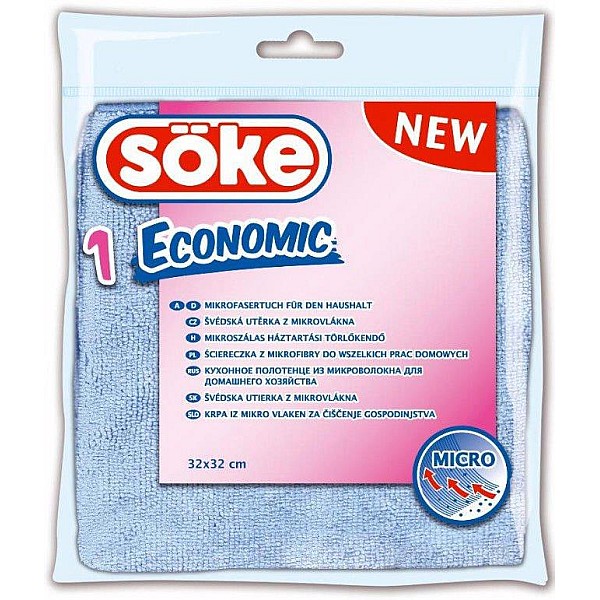 SÖKE ECONOMIC MICROFIBRE CLOTH. 1 PCS