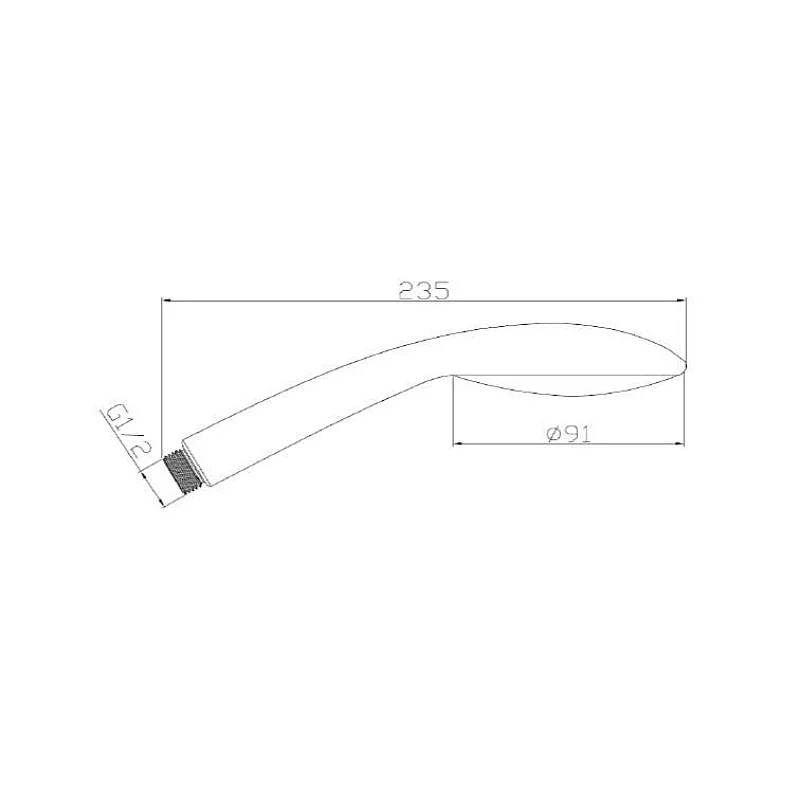 SHOWER HEAD ISA D1950C