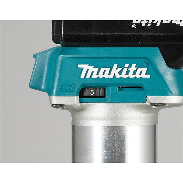 Akumuliatorinė kantų freza Makita DRT50Z. 18V