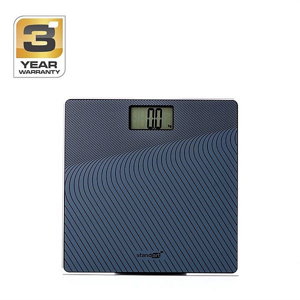 BATHROOM SCALE STANDART EB9345 GREY