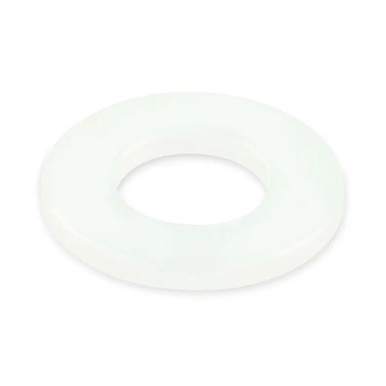 WASHER M 5 PLASTIC WHITE DIN125/20PCS