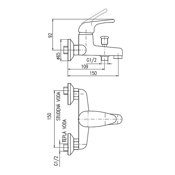 BATH FAUCET SAZAVA DSA554.5