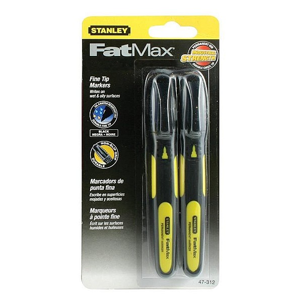 FM BLK FIN TIP MARKER CARDX2