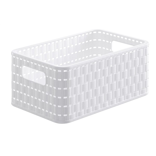 STORAGE BOX COUNTRY 6L 28X18X13 WHITE