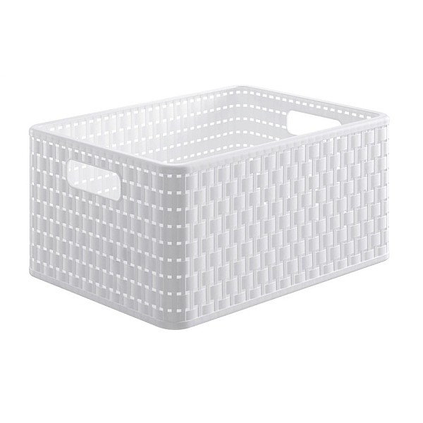 STORAGE BOX COUNTRY 18L 37X28X19 WHITE