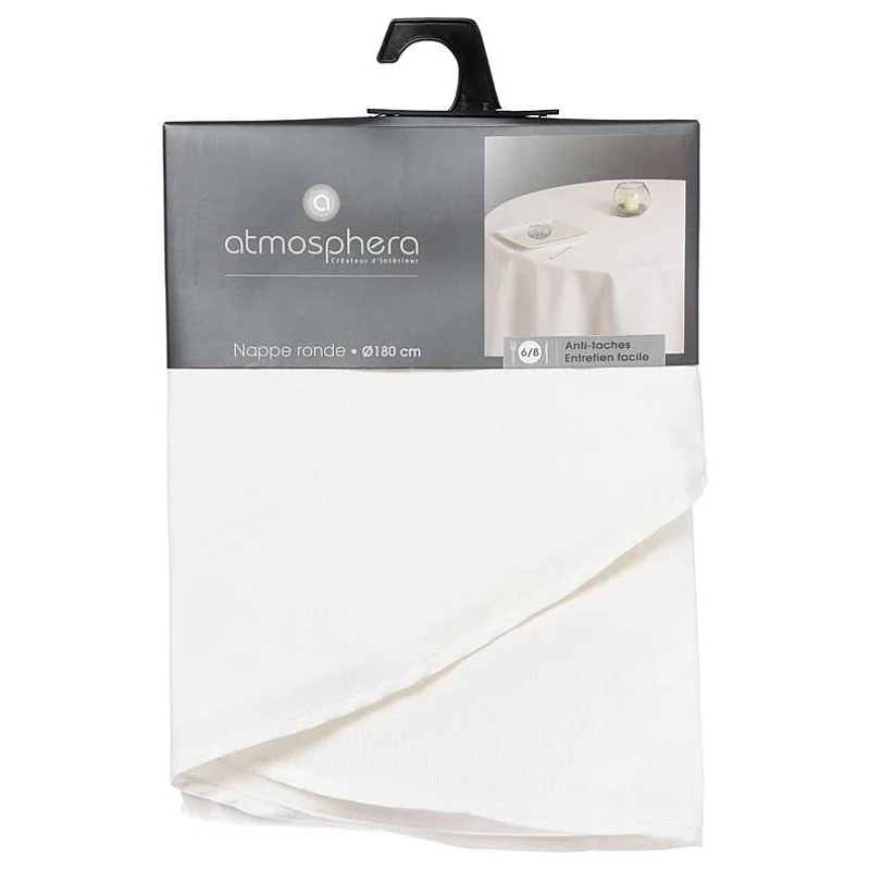 Staltiesė. apvali. kreminė. 180 cm Staltiesė. apvali. kreminė. 180 cm