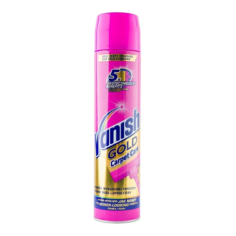 TĪR.LĪDZ.PUTAS PAKLĀJ. VANISH GOLD 600ML TĪR.LĪDZ.PUTAS PAKLĀJ. VANISH GOLD 600ML