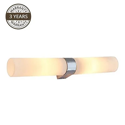 Vannas istabas sienas lampas bez LED iekštelpās.