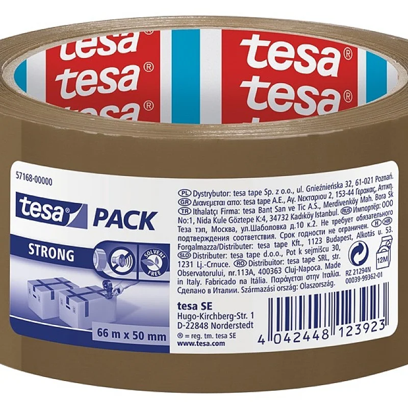 PACKAGING TAPE 66X50MM BROWN