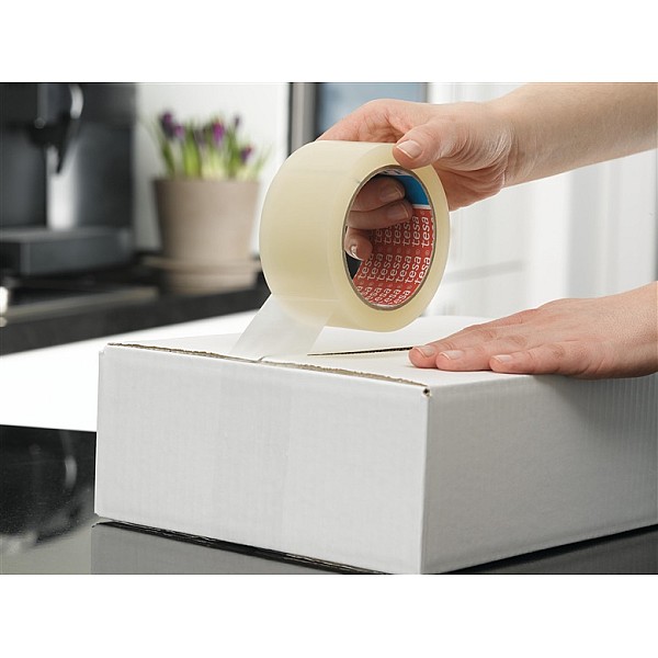 Tesa Strong Packaging Tape 66m Transparent