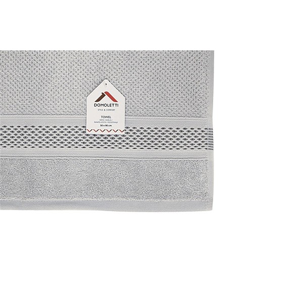 TOWEL 50X90CM MARIAM LIGHT GREY