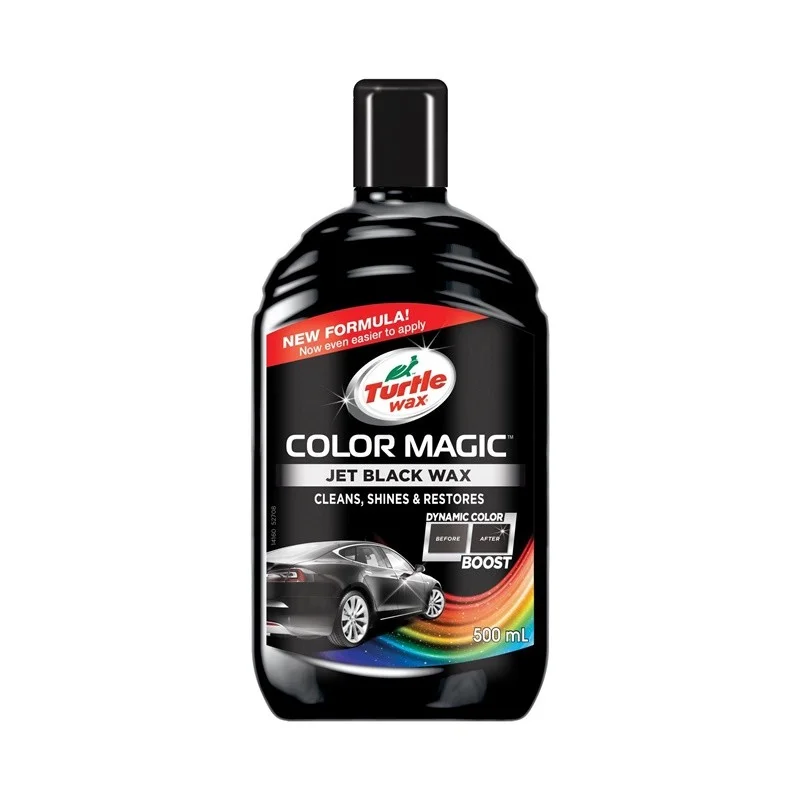 VASKS AUTO COLOR MAGIC MELNS 500ML (TURTLE WAX) VASKS AUTO COLOR MAGIC MELNS 500ML (TURTLE WAX)